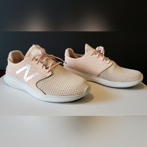 New Balance Women's Blush Pink Mesh Sneakers
